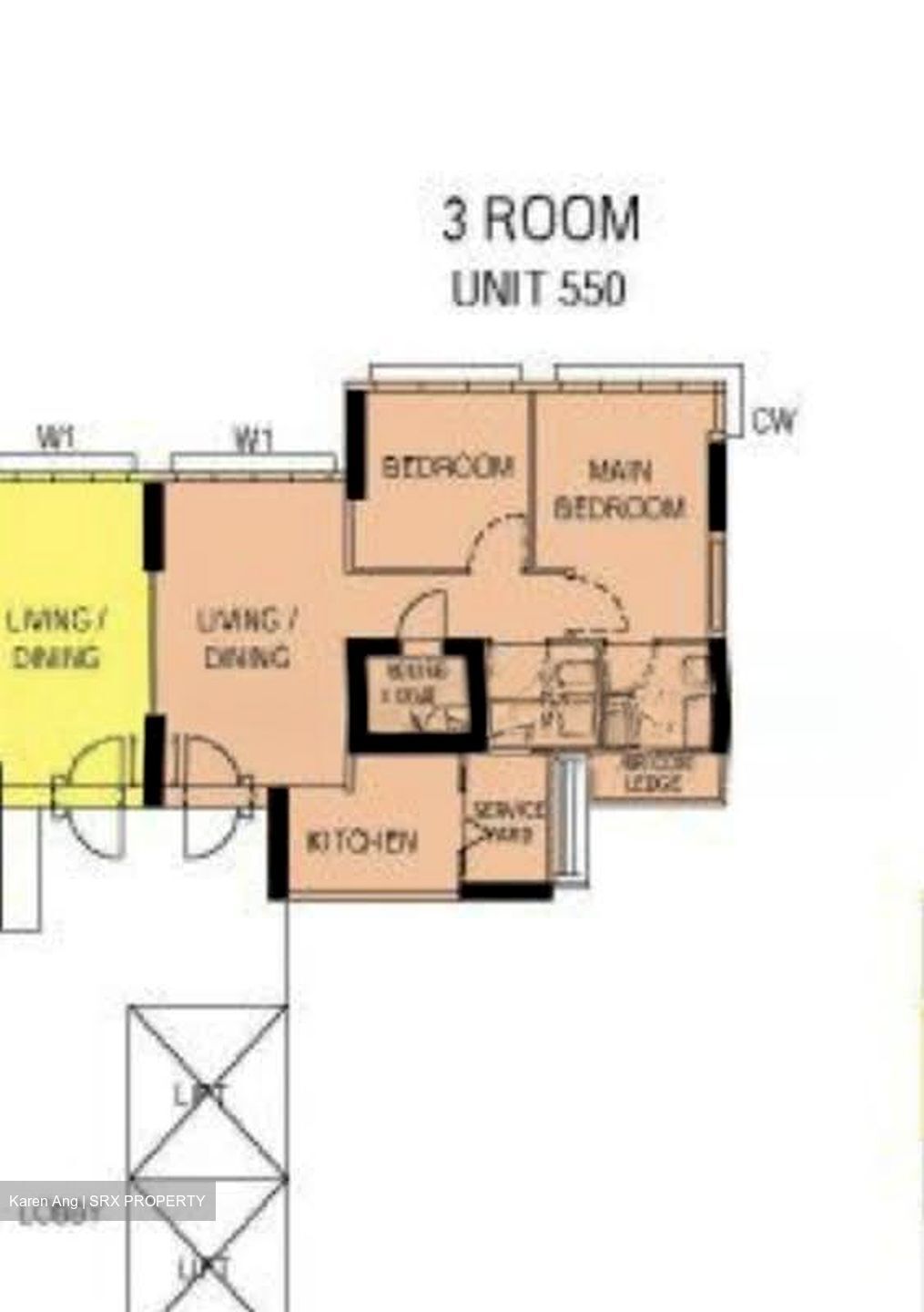 Blk 131B Toa Payoh Crest (Toa Payoh), HDB 3 Rooms #574057851